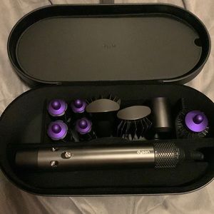 Dyson Airwrap with 8 Attachments and Storage Case